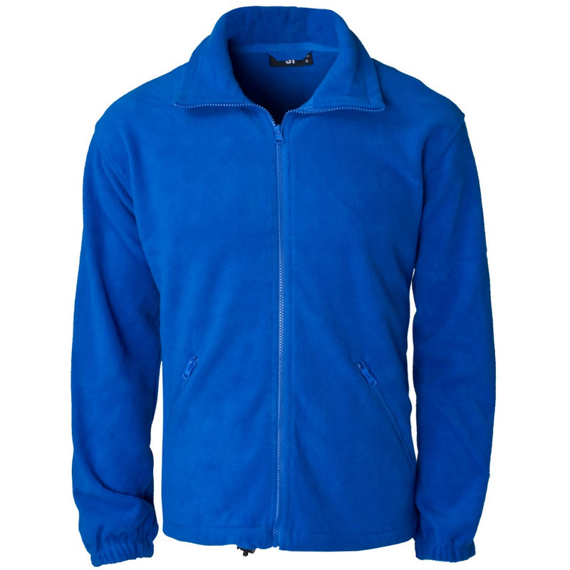 Mens royal blue fleece on sale jacket