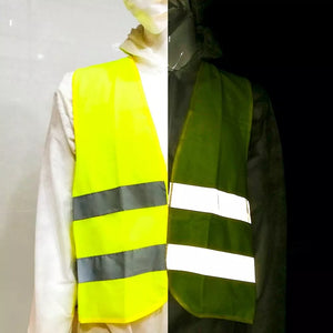 Hi-Vis Yellow Safety Vest - High Visibility Waistcoat, EN471 Certified, XL Size