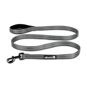 Grey Reflective Neoprene Padded Dog Lead - RS Solutions