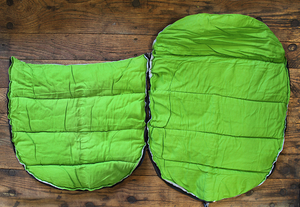Alcott Explorer Dog Sleeping Bag, Medium, Grey/Green - RS Solutions