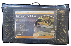 Alcott Traveler Trunk Bed, One Size, Black and Grey - RS Solutions