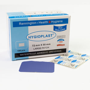 Blue Detectable Extra Large Plasters