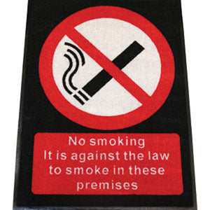 NoTrax Non Slip 'No Smoking' Commercial Mat
