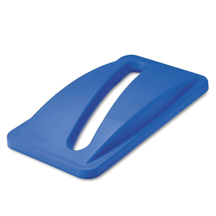 Rubbermaid Slim Jim Lid for Paper Recycling System - Blue